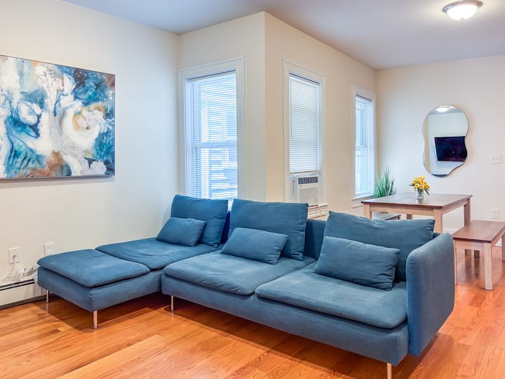 (S-3bd52) Spacious 3br Stay Near Harvard & Tufts - Cambridge, MA