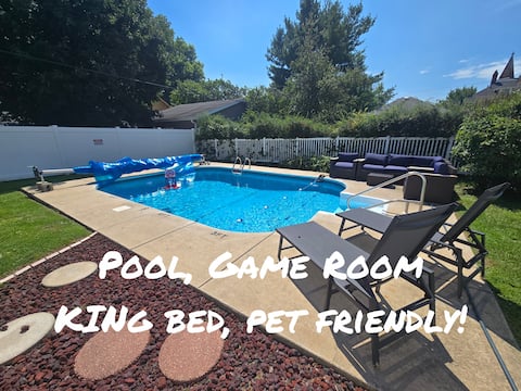 Ottawa Oasis. Billiards. Pool. Pet Friendly!