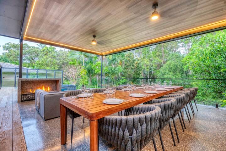 Coastal Forest Retreat with Studio, Pool & Sauna. gallery image 5