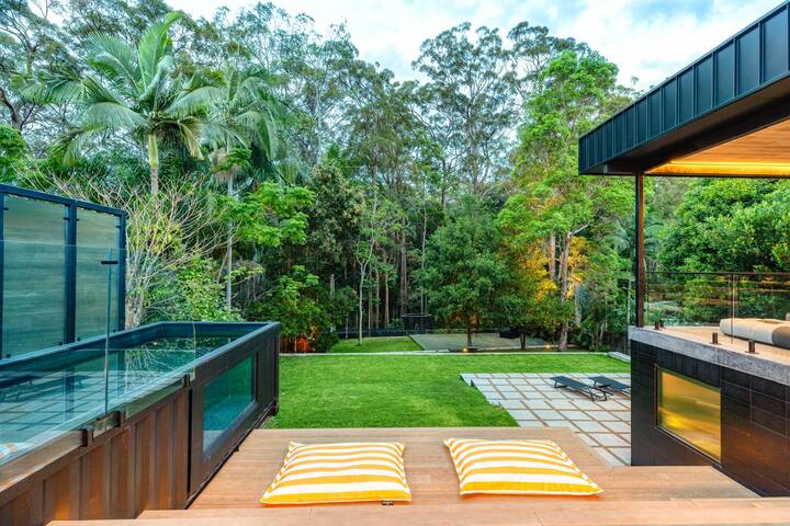 Coastal Forest Retreat with Studio, Pool & Sauna. gallery image 2