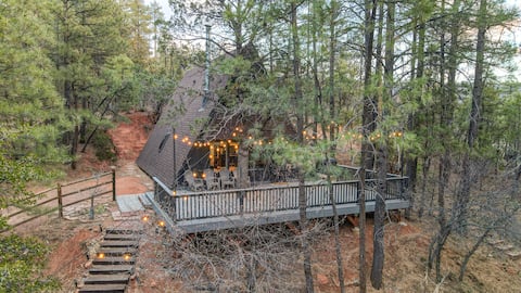 Modern Luxurious A-Frame - Playground