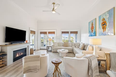 Gorgeous Steps to Beach, Prime WaterColor Location