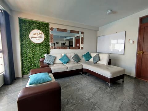 3 bedroom delux loft apartment.