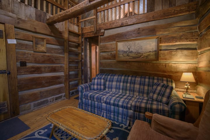 Historic Pre-civil War Cabin W/hot Tub & Fireplace - West Virginia