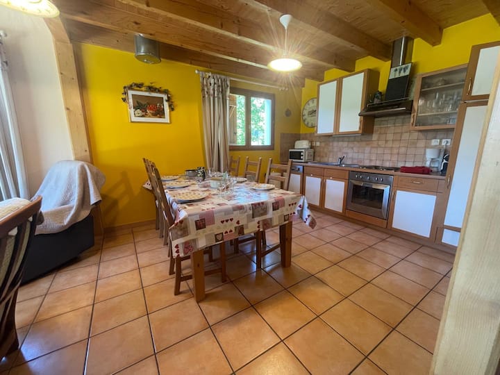 Belle Maison Individuelle Avec Terrasse & Jardin - Barcelonnette