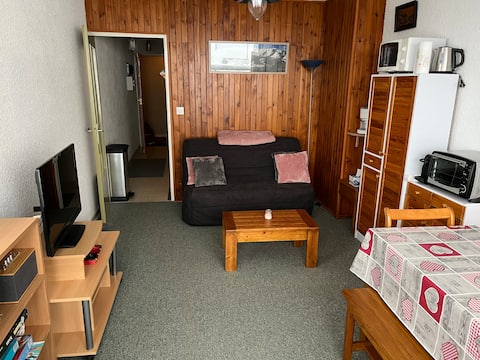 Top performing Airbnb: Les 7 Laux Prapoutel: Studio cabin in Les Adrets