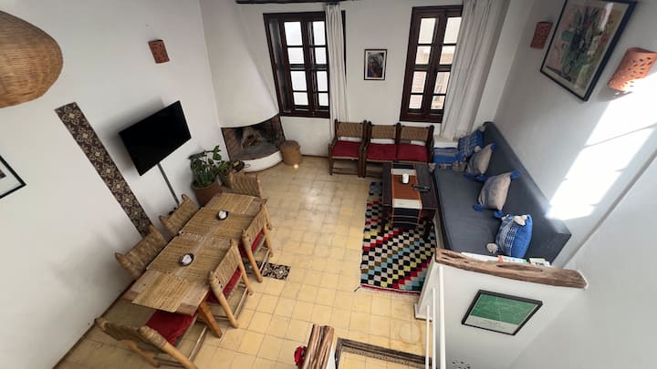 Authentic Morocco In A Modernized 3 Bdrm House - Essaouira