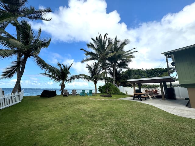 Punalu’u Ocean Paradise – Oceanfront Beach House