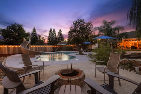Forest Hill Resort: Heated Pool +Billiards +Trails
