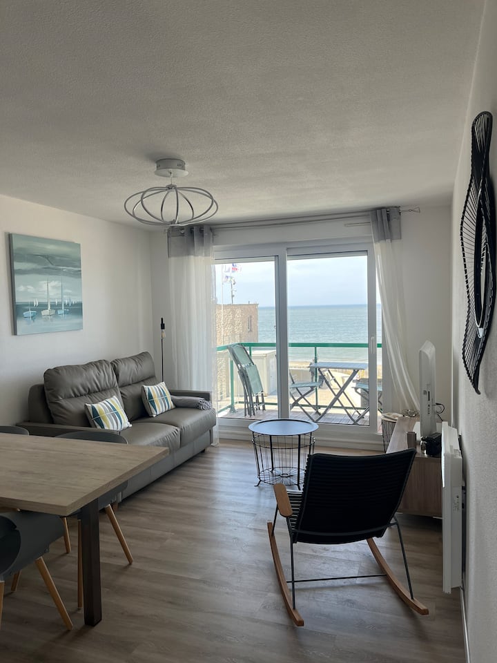 108 Vue Imprenable 1 Chambre Front De Mer + Garage - Sainte-Cécile Plage