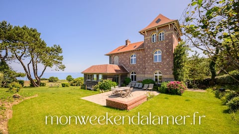 Le Colombier, sea view villa, 300 m from beach