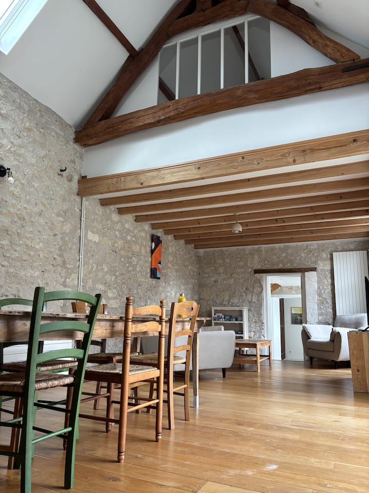 Ancienne Grange Au Coeur De Montlouis - Indre-et-Loire