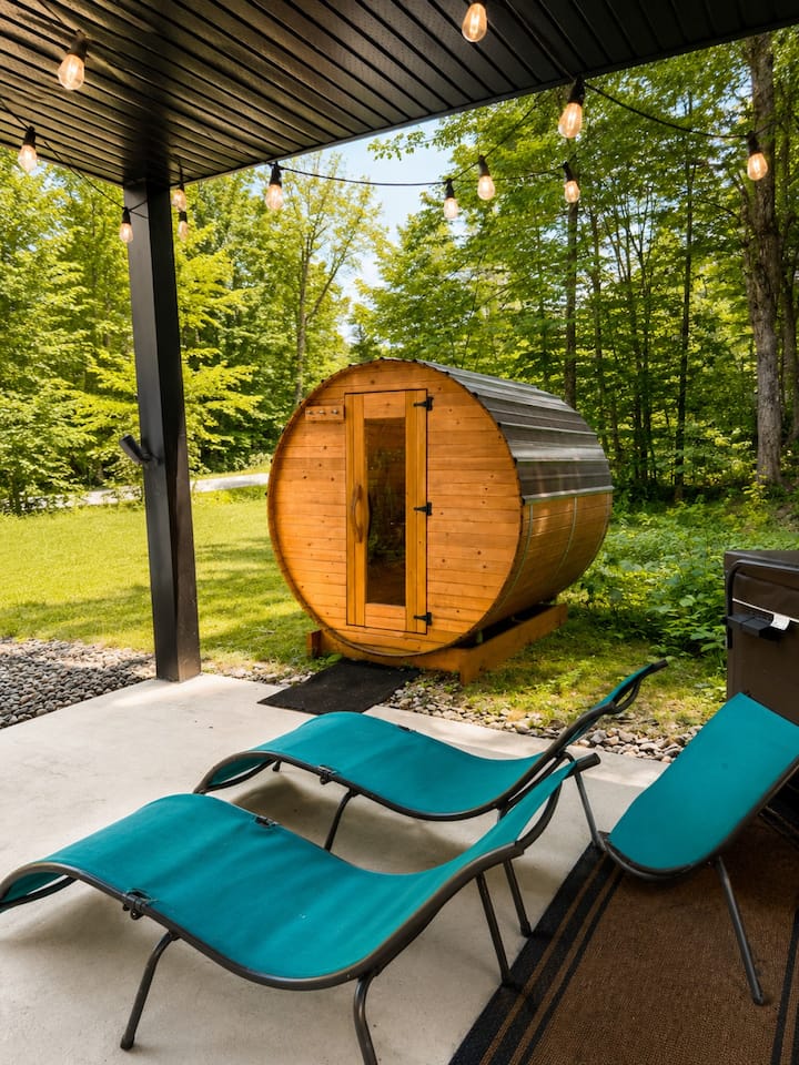 Chalet Familial Tremblant - 4 Chambres Avec Spa - Mont-Tremblant