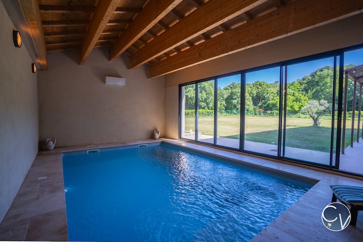 Mas De Plantery - Piscine Intérieure - Max 18 Pers - Uzès