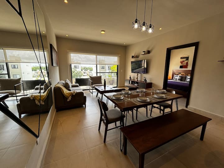 Penthouse Apt. Gym/pool/beach - Playa del Carmen