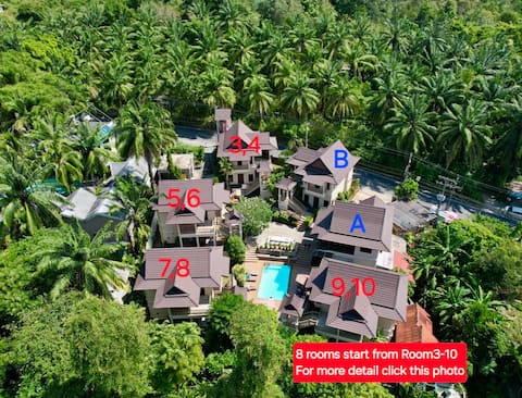 Private Villa Aonang 16-20pax 8roomsFree breakfast