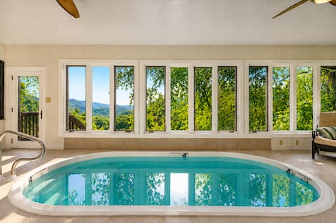 Shenandoah Riverfront w/ Hot Tub & POOL