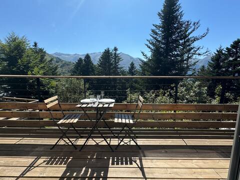 New chalet, very nice view