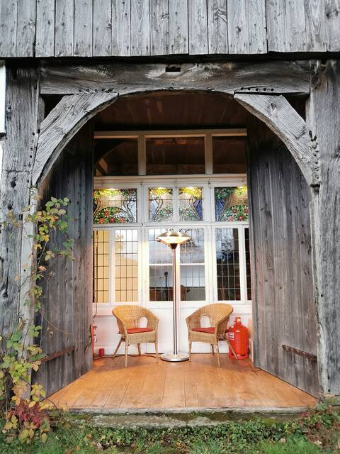 Historic half-timbered house Detmold