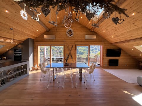 Propriété Airbnb réussie: Splendid 4-star apartment facing the mountain. à La Bresse