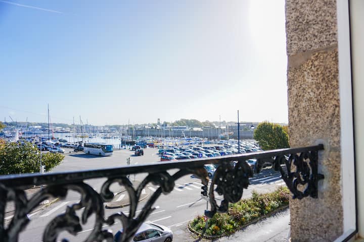 -Porto- Elégant T3 Avec Vue Sur La Ville Close - Concarneau