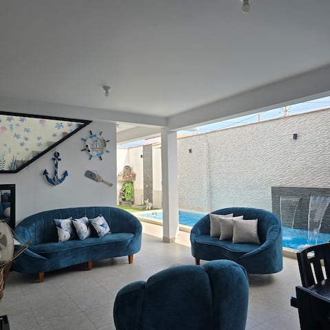 Successful Airbnb property: Beach house in Punta Negra with pool in Chilca