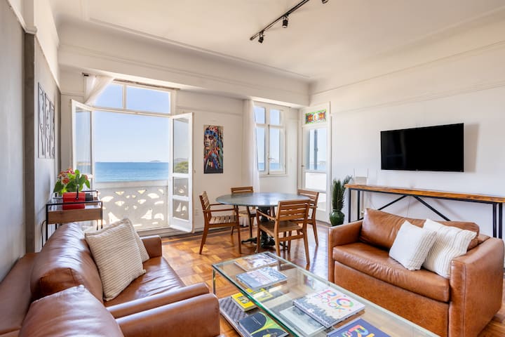 Apartamento na praia de Copacabana