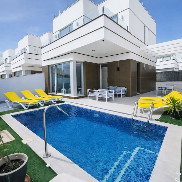 Modern Villa With Private Pool Near Golf Courses - Catral
