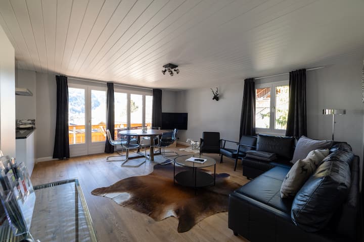 Gemütliche 3.5 Zi Wohnung Mit Aussicht Auf Eiger - Grindelwald