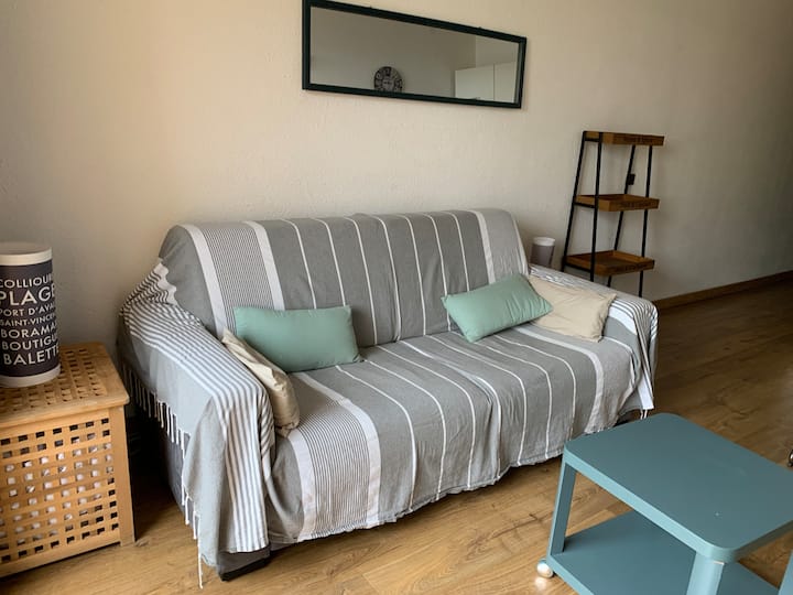 Bel Appartement T2 Piscine Proche Plage Commerces - Colliure