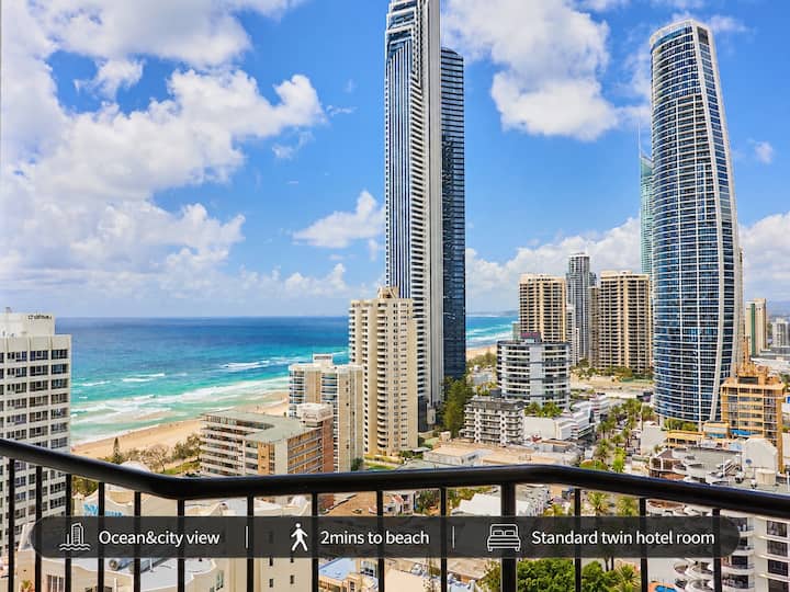 Fantastic 2 Double-bed Room 6-minute To Cavill Ave - Gold Coast