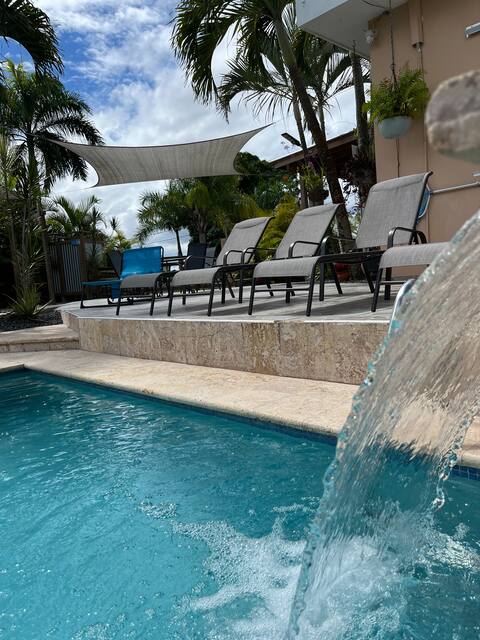 Shiny Star Villa>Pool>Ocean View>Near Rincón