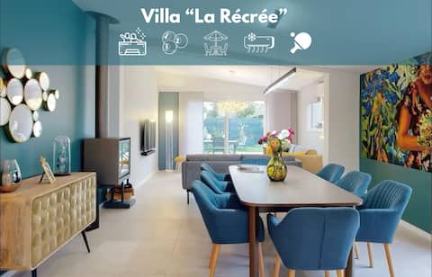 Spacious Villa with Jacuzzi & Clim near Toulouse