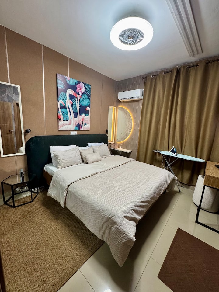 Cama king size grande