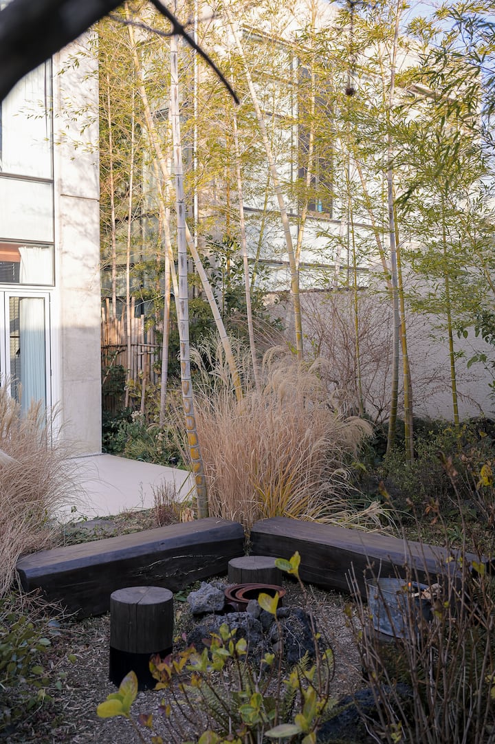 静けさとプライベートガーデン、そしてリラックス 快適な旅行[アンド