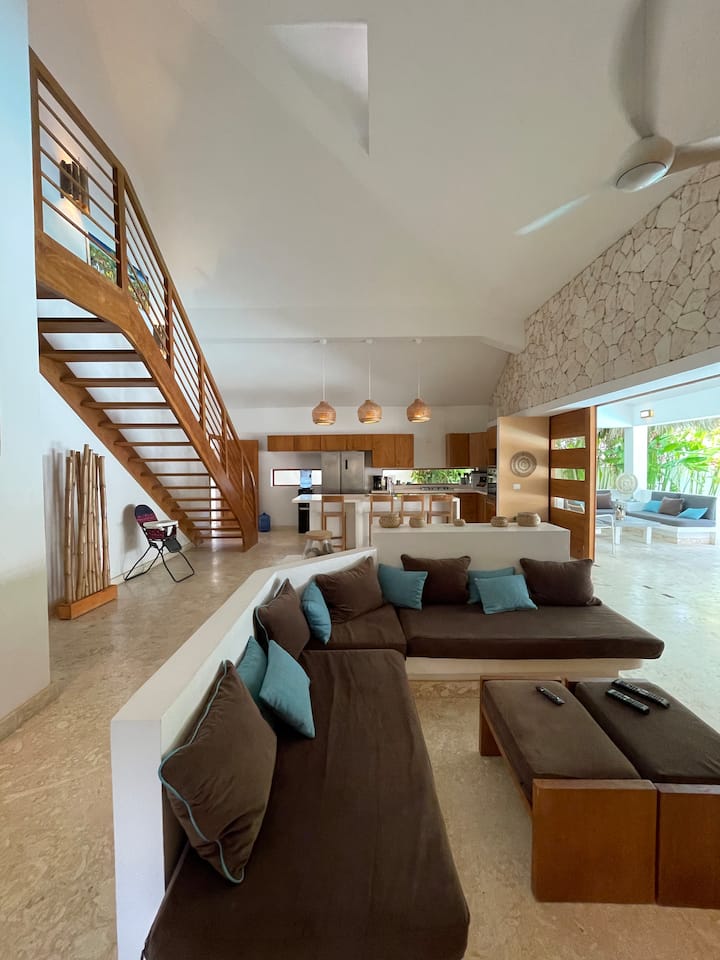 Villa Avec Piscine 200 M Plage Sans Vis-à-vis - República Dominicana