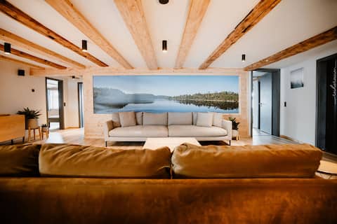 FourElements apartment with sauna and balcony