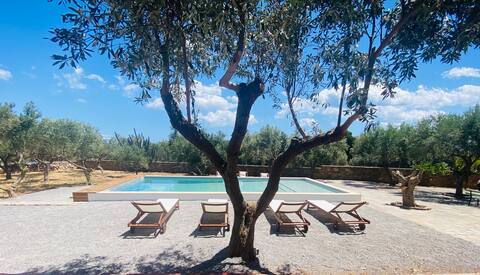 Seaview and Olives Panorama Villa Joyanna in Mani