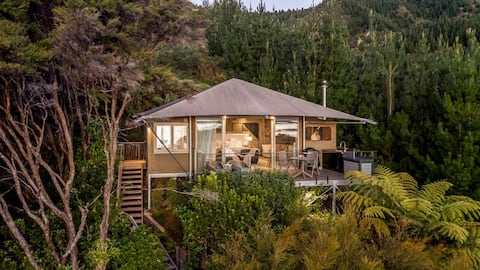 Coastal Glamping Tent w/ Firepit