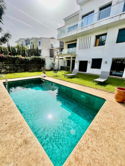 Golf Spring - Bouskoura - Private Pool - A/C