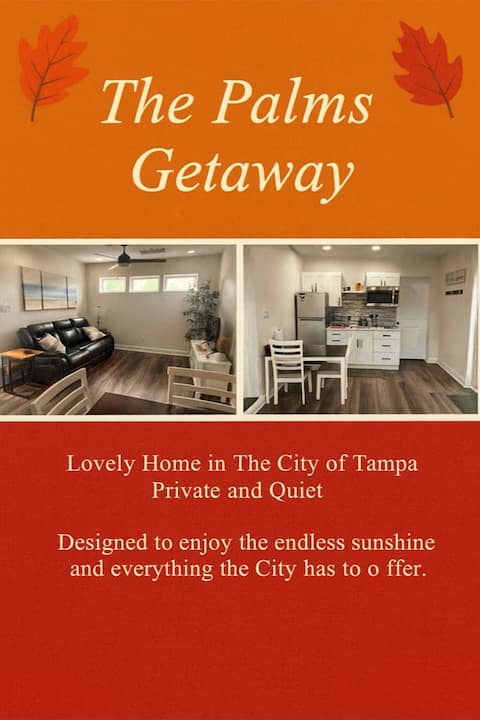 Top performing Airbnb: Private Cozy 1BR w/ Patio Walkable Central Tampa in North Hyde Park