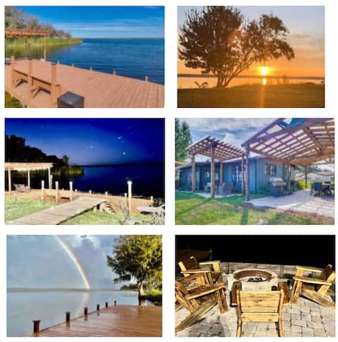 Charming Lakefront Retreat with Private Dock