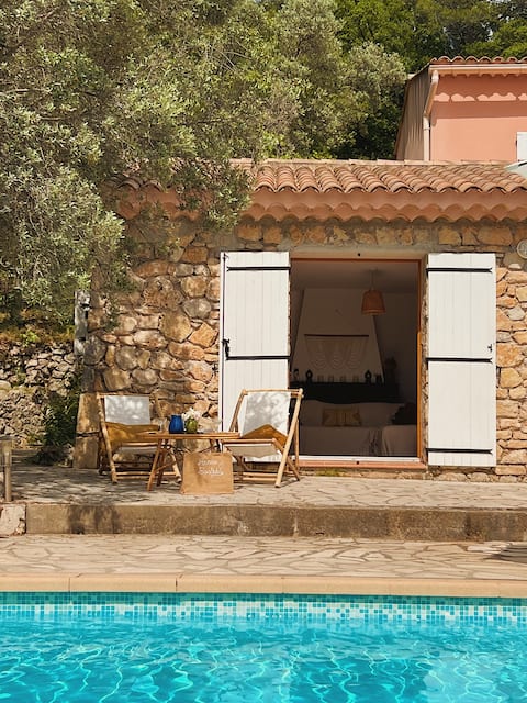 Indian summer at Love&Spa: Bastide, pool & Jacuzzi