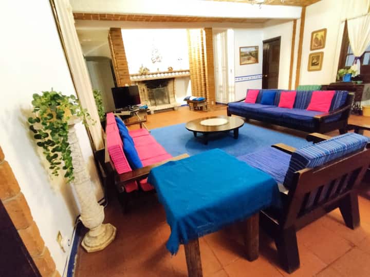 Casa Estilo Colonial Mexicano Con Alberca Privada. - Tequisquiapan