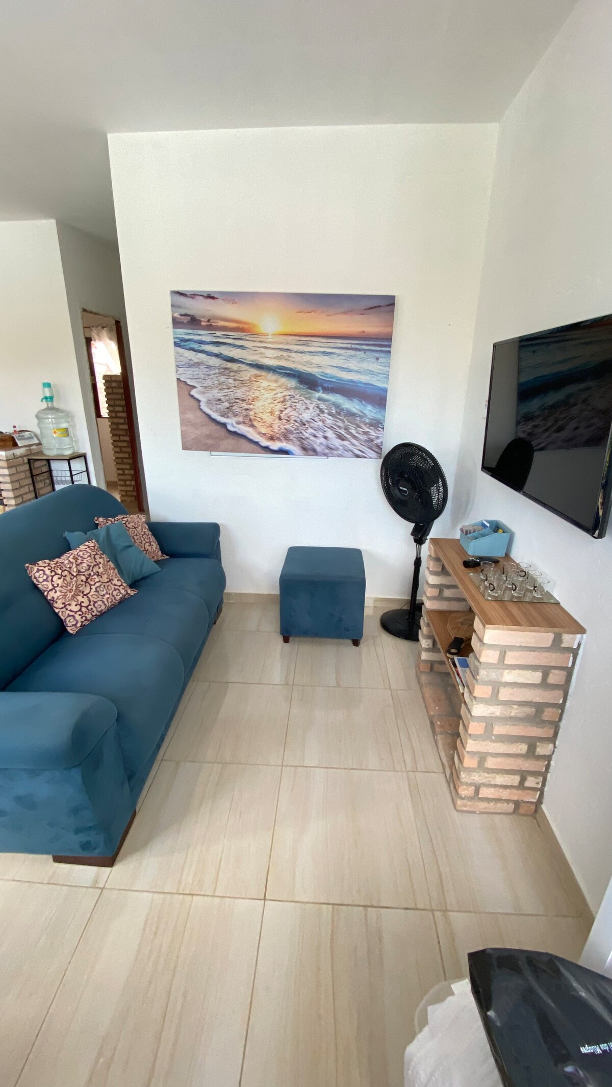 Airbnb em destaque: Cabana dos Milagres: cozy: 150 meters from the sea + Wi-Fi + AC em São Miguel Dos Milagres
