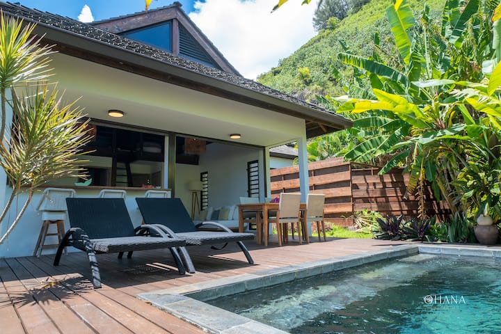 Villa Māha Iti 2 - Petite Villa Avec Piscine - French Polynesia