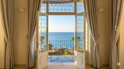 Historic Suite: Sea View Terrace & Private Park