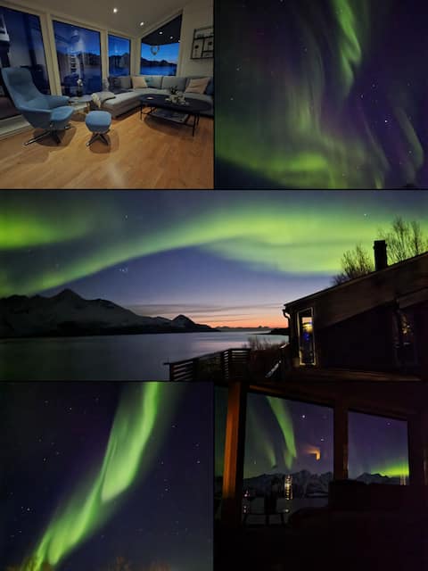 Lyngen Panorama "Solberget" med glass Dome