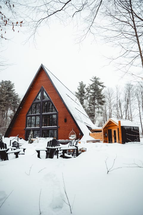 The Eh Frame - Nordic Spa Retreat - Sunset Suite