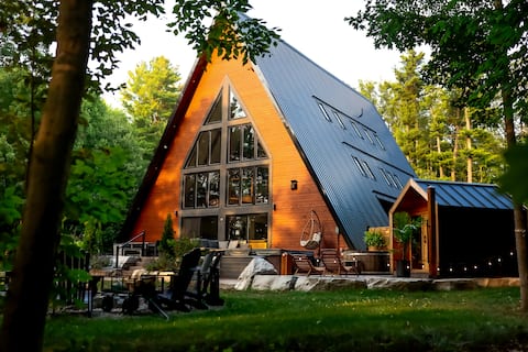 The Eh Frame - Nordic Spa Retreat - Sunset Suite